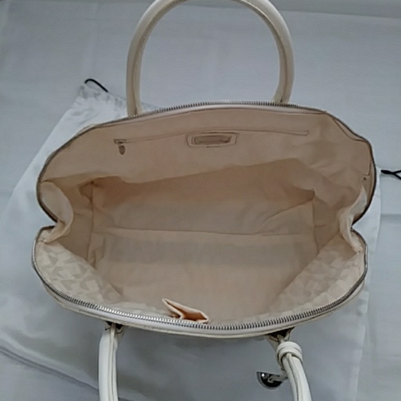 FURLA White Genuine Leather Handbag - Picture 5 of 6